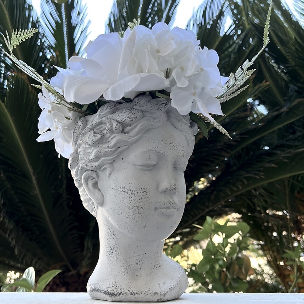 COPY - Greek Goddess Flower Pot / Vase